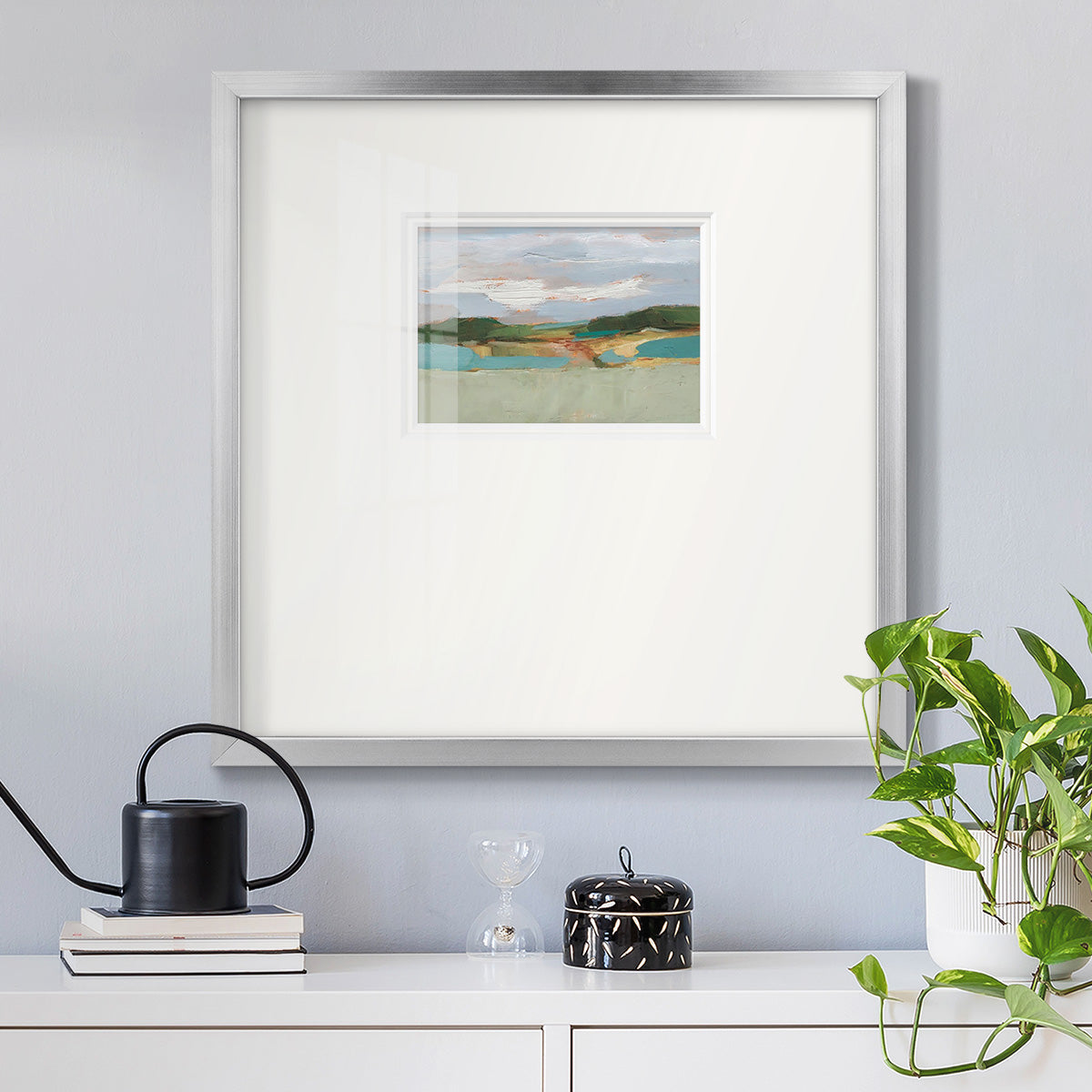 High Noon Vista Study II Premium Framed Print Double Matboard