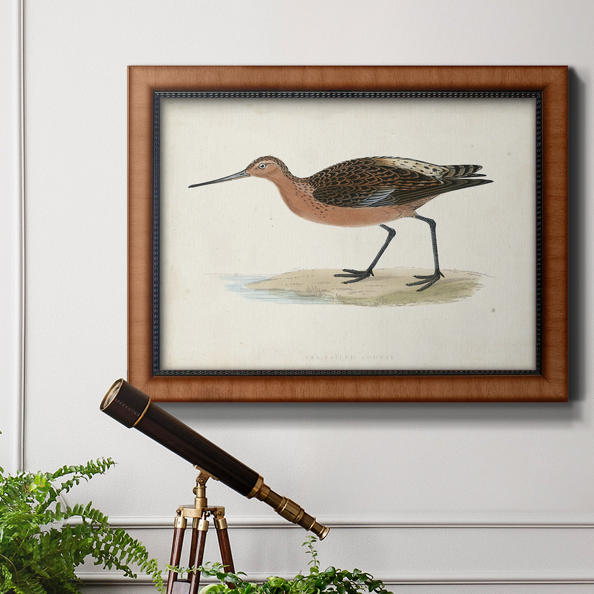 Morris Sandpipers II Premium Framed Canvas- Ready to Hang