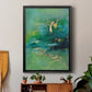 Peaceful Diptych II - Modern Framed Canvas Print