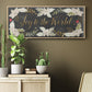 Gilded Christmas Collection D - Floater Framed Canvas Print