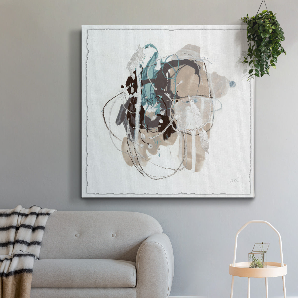 Tranquil Marks IV - Canvas Art Print