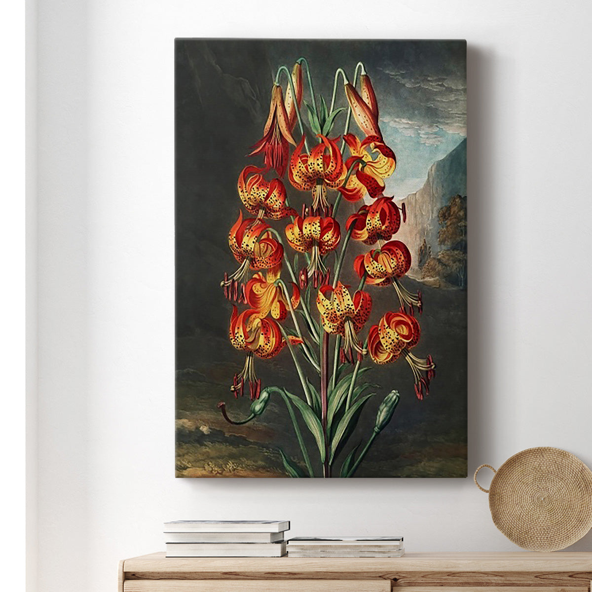 Temple of Flora III - Canvas Art Print