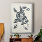 Growing Leaves IV - Modern Framed Canvas Print