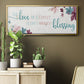 Family Blessing - Floater Framed Canvas Print