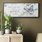Begin Each Day - Floater Framed Canvas Print