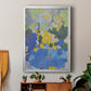 Lake Como Garden - Modern Framed Canvas Print