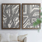 Dots and Dashes I - Premium Framed Canvas 2 Piece Set - Ready to Hang