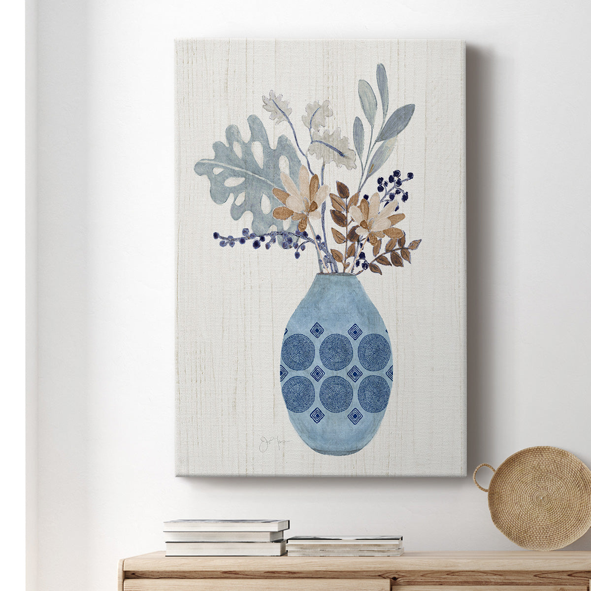 Boho Arrangement II Premium Gallery Wrapped Canvas - Ready to Hang