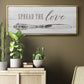 Spread the Love - Floater Framed Canvas Print