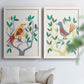 Whitty Bird III - Barnwood Framed Canvas Set