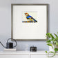 Blue Gold Finch Premium Framed Print Double Matboard