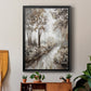 Into the Woods - Modern Framed Canvas Print