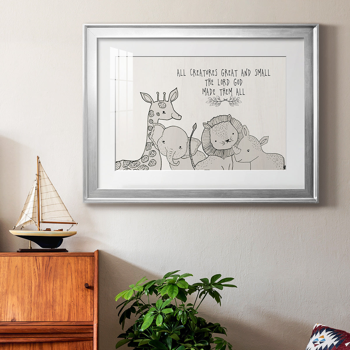 All Creatures Premium Framed Print - Ready to Hang