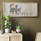 Together We Have - Floater Framed Canvas Print