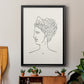 Greek Busts III - Modern Framed Canvas Print