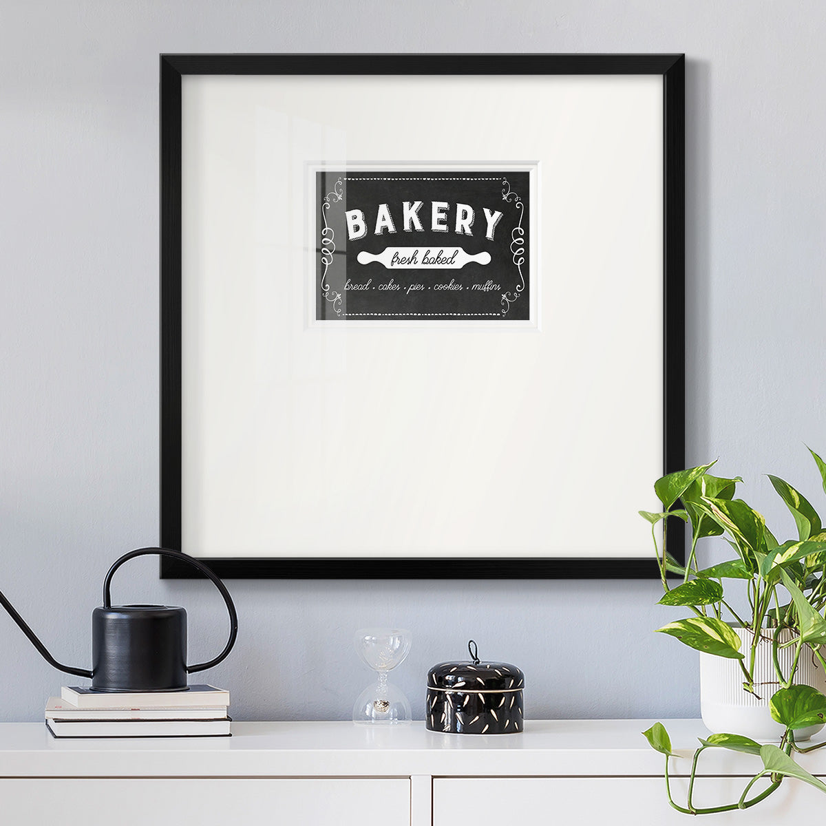 Bakery Premium Framed Print Double Matboard