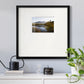 Low Light on Vermillion Premium Framed Print Double Matboard