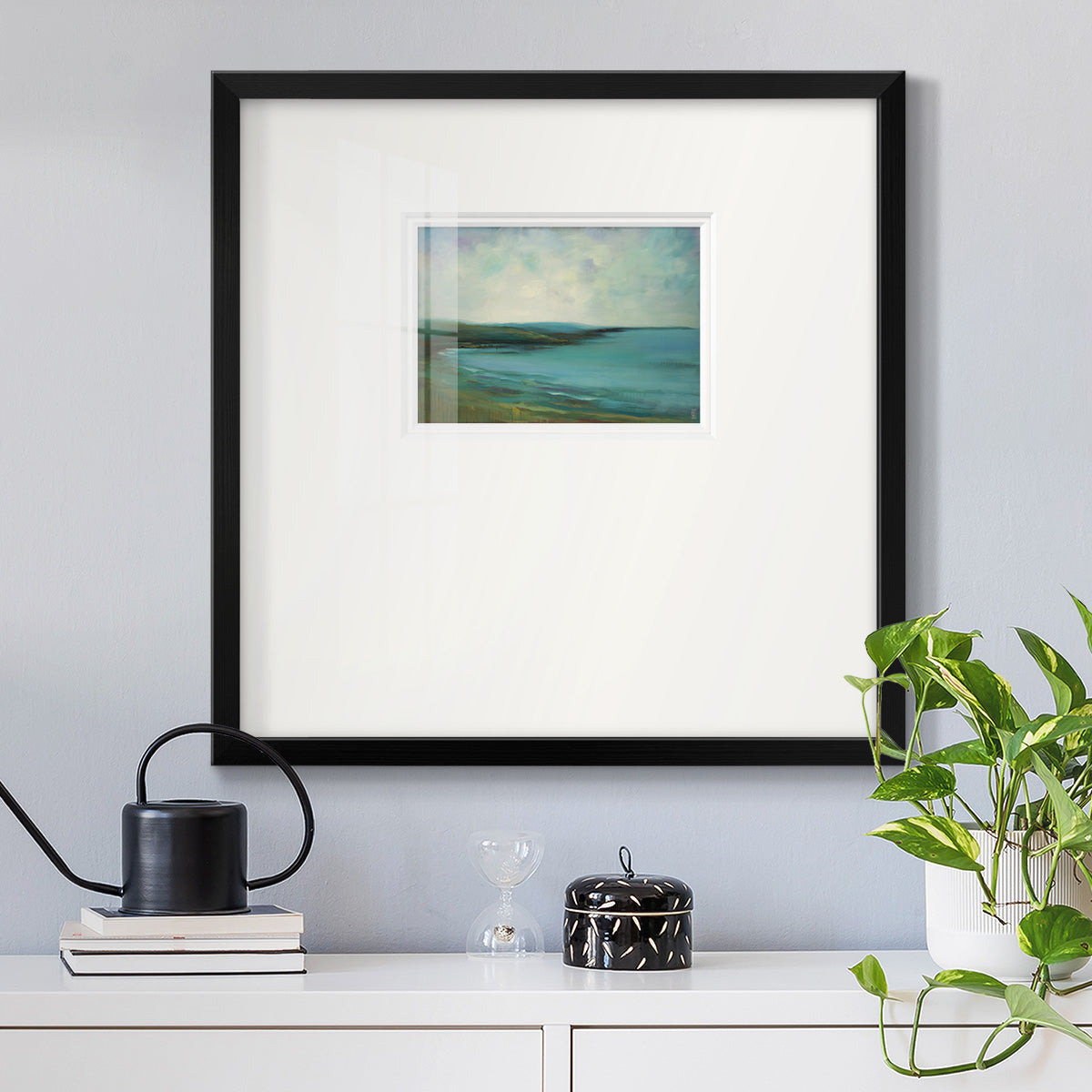 The Sound- Premium Framed Print Double Matboard