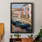 Colorful Canal - Modern Framed Canvas Print