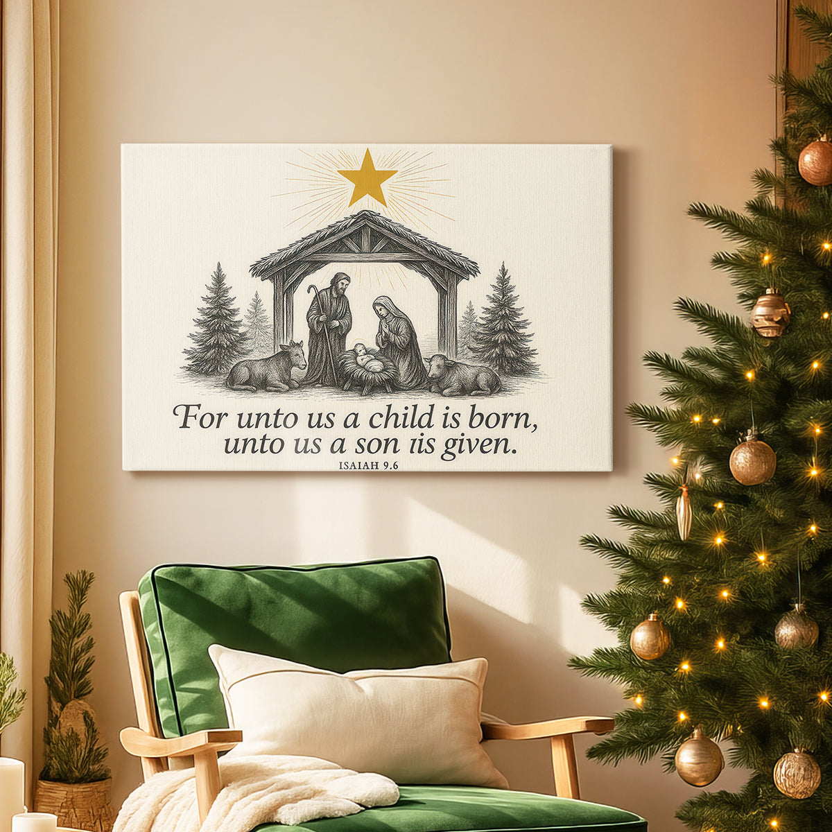 Gilded Serenade II - Canvas Art Print