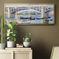 The Bridge Over the Seine, 1874 - Floater Framed Canvas Print