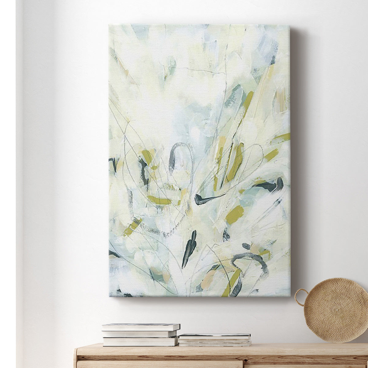 Ice Scribe II - Canvas Art Print