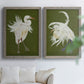 Heron Plumage I - Premium Framed Canvas 2 Piece Set - Ready to Hang