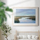 Coastal Plains I - Barnwood Framed Art Print