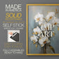 Floral Study Series LXV - Restickable Framed Art Set