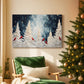 Soft Linen Blessing of Fir - Canvas Art Print