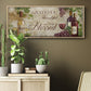 Grateful Wine - Floater Framed Canvas Print