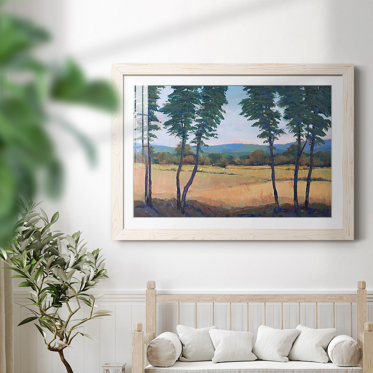Still Morning II - Barnwood Framed Art Print