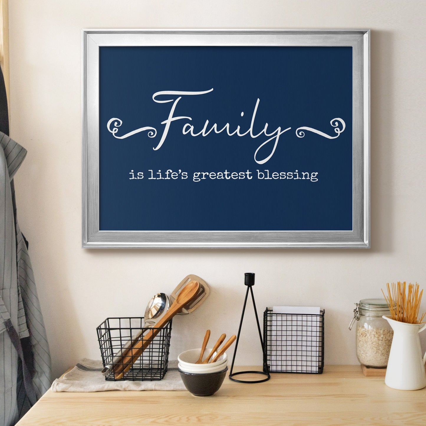 Family Greatest Blessing Premium Classic Framed Canvas - Ready to Hang