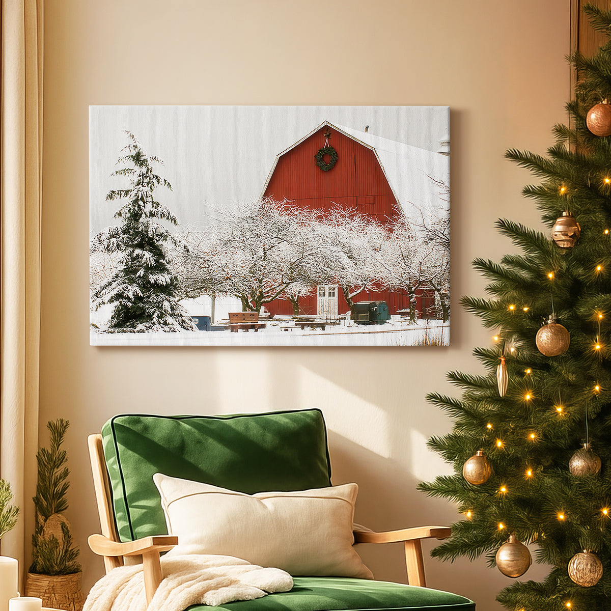 Mistletoe of Sugar Serenade - Canvas Art Print