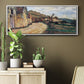 The Road in Giverny, 1885 - Floater Framed Canvas Print