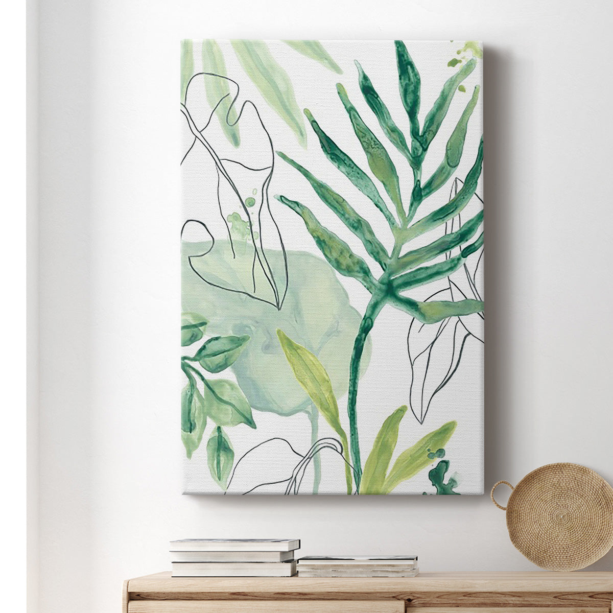 Tropical Palm Chorus III - Canvas Art Print