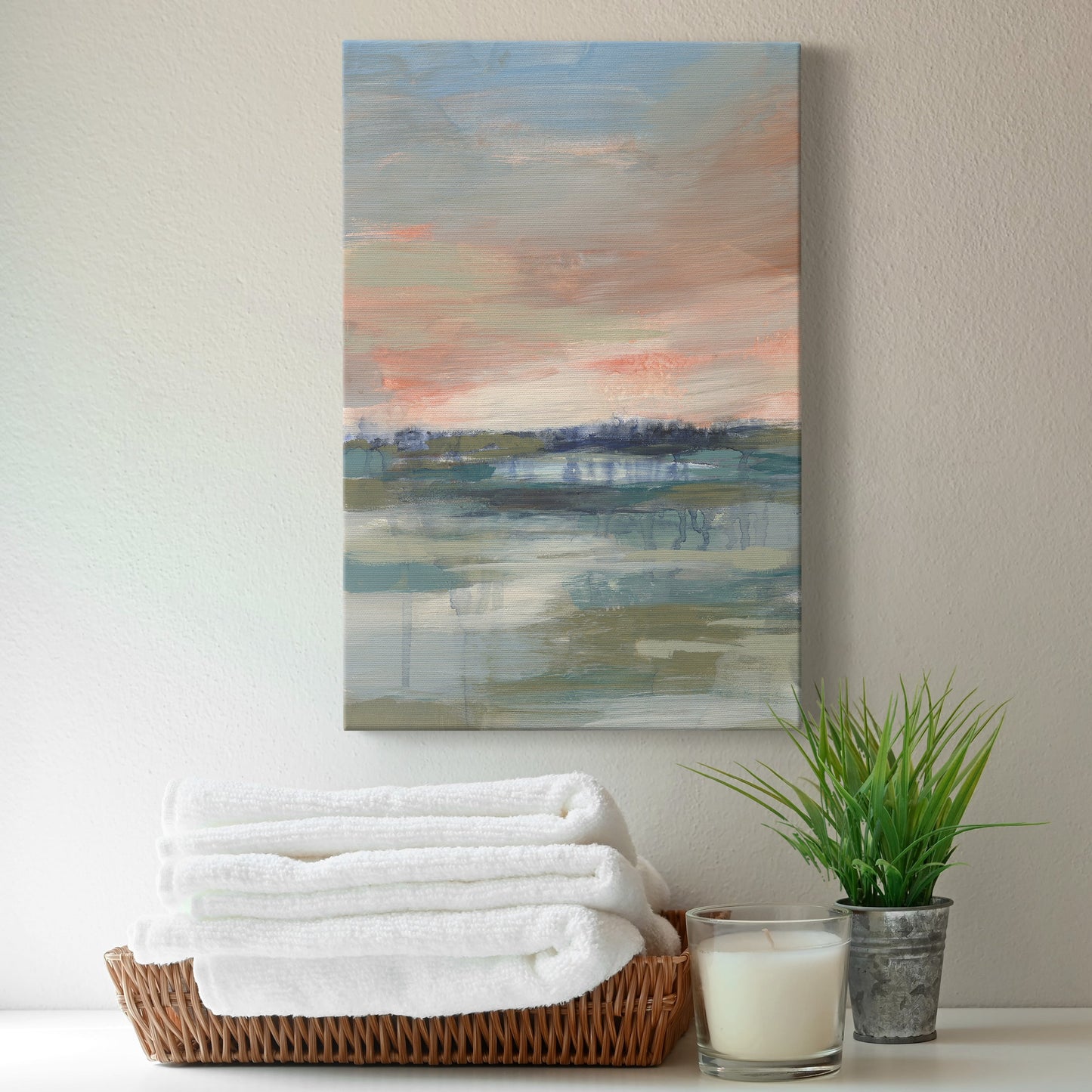 Vast Marsh I Premium Gallery Wrapped Canvas - Ready to Hang