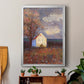 September - Modern Framed Canvas Print