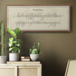 Manuscript Sampler II - Floater Framed Canvas Print