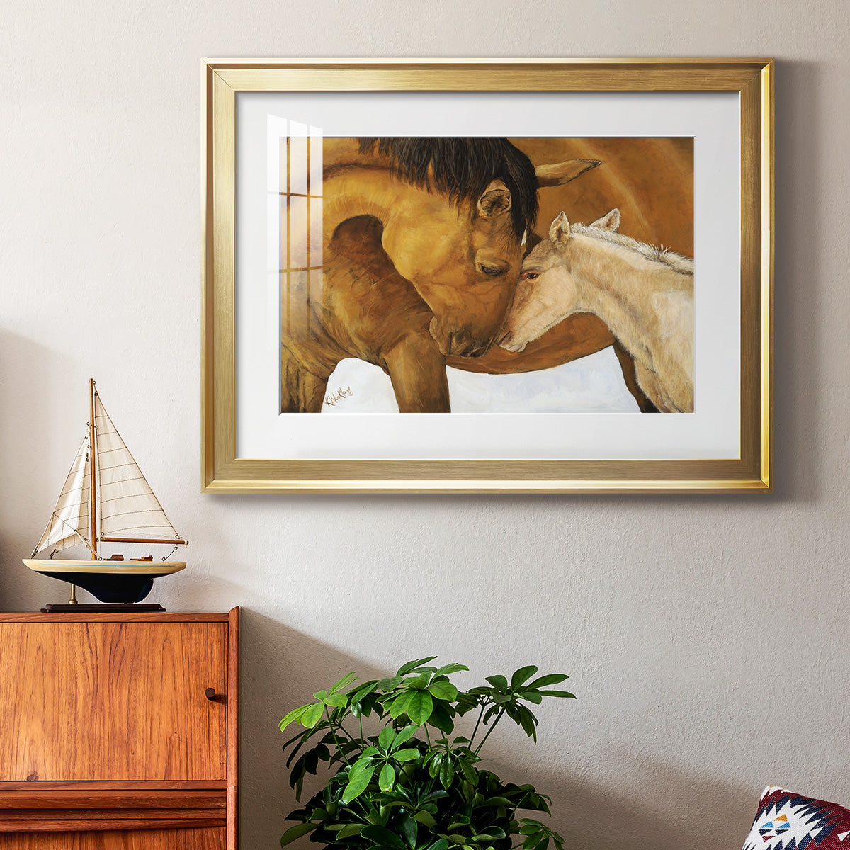 To Know Me is to Love Me I - Modern Framed Art Print