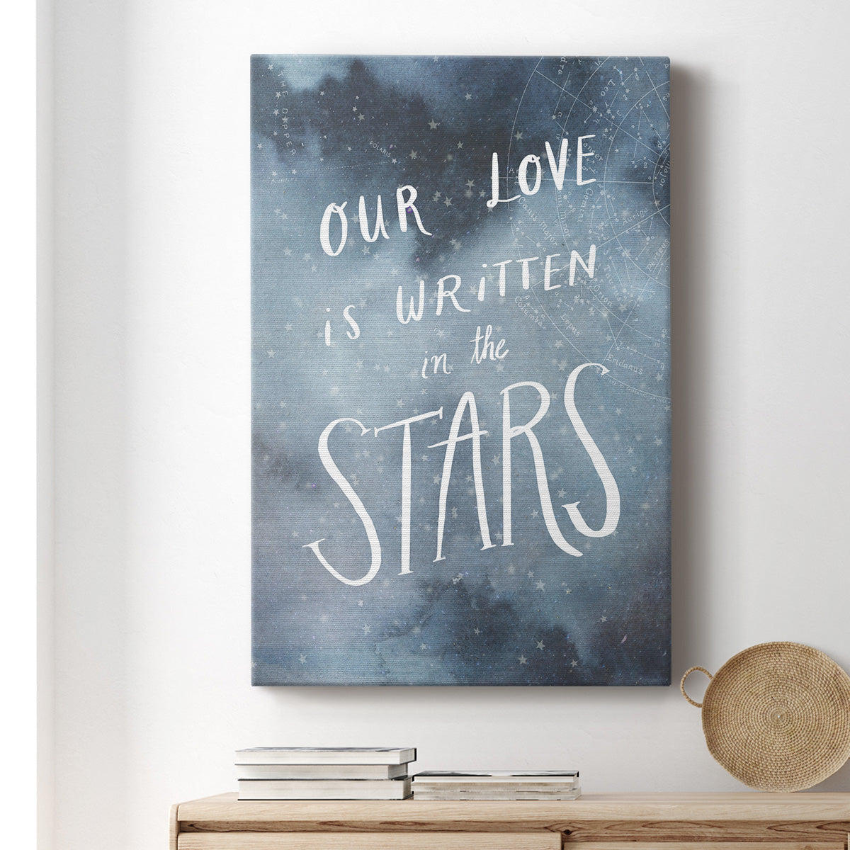 Celestial Love IV Premium Gallery Wrapped Canvas - Ready to Hang