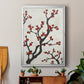 Red Berry Branch I - Modern Framed Canvas Print