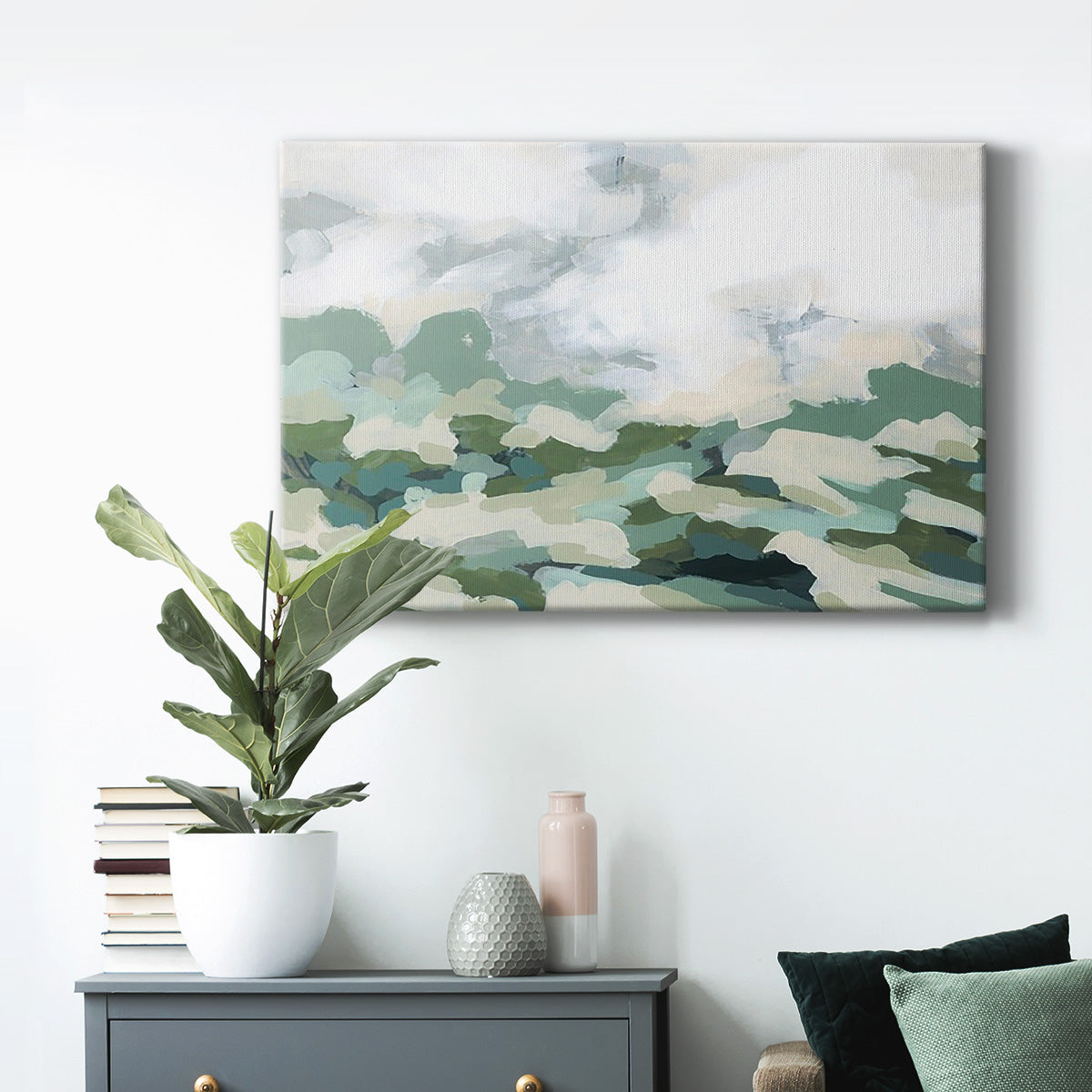 Verdant Hillside II - Canvas Art Print