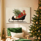 Eve of Golden Sleigh - Canvas Art Print
