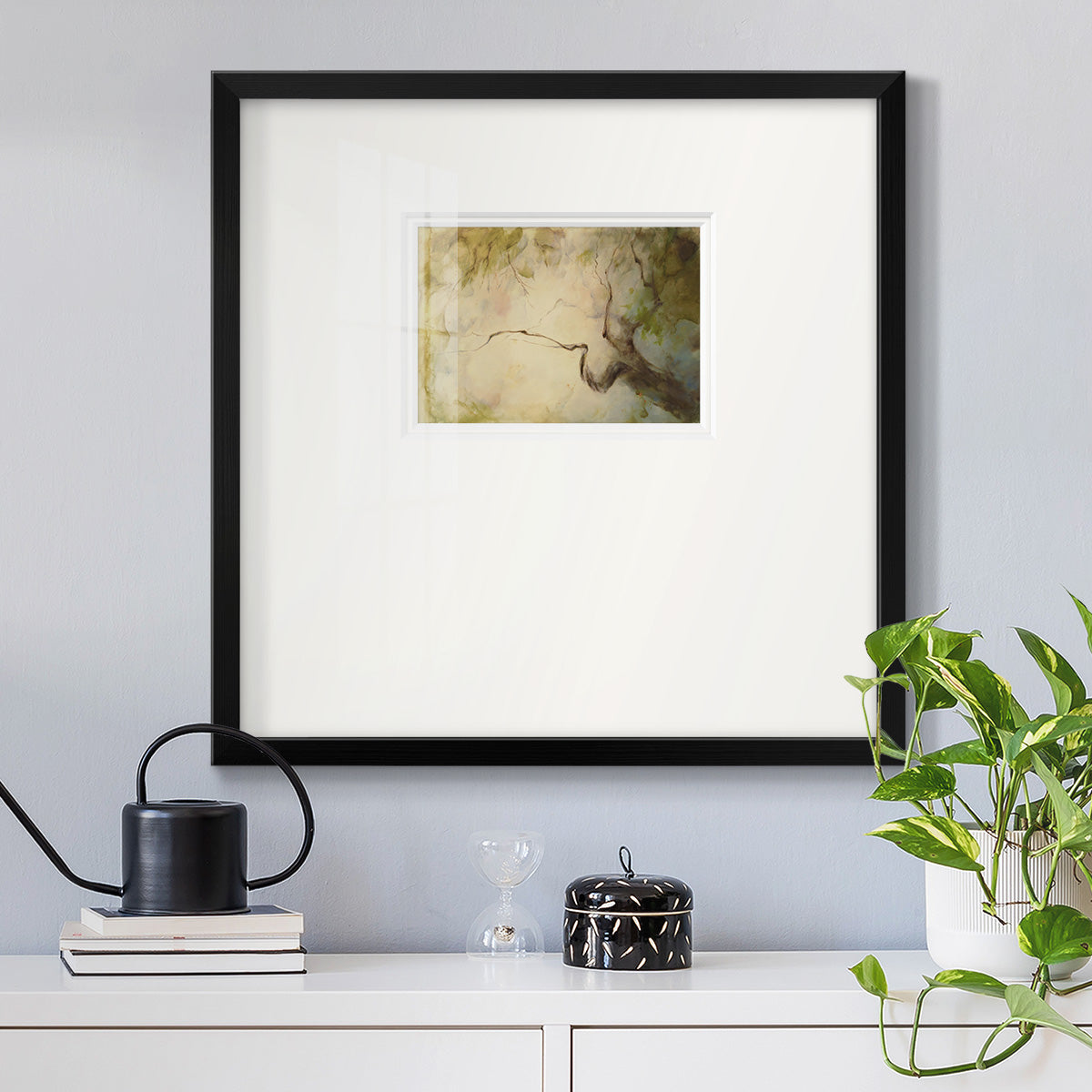 Verdant April Premium Framed Print Double Matboard