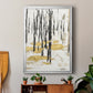 Gilded Winter I - Modern Framed Canvas Print