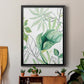 Tropical Palm Chorus II - Modern Framed Canvas Print