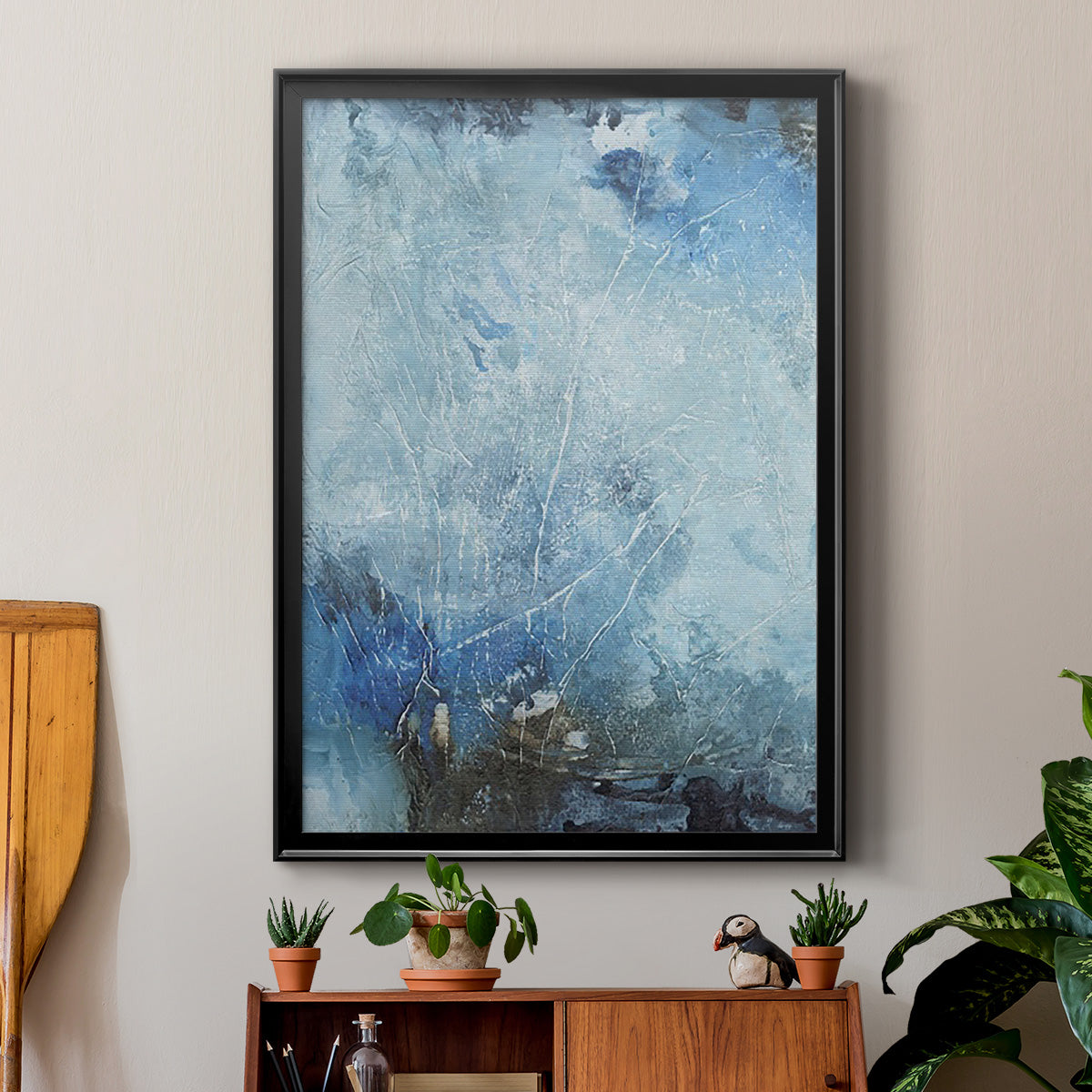 Coastal Seas III - Modern Framed Canvas Print