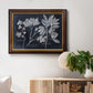 Foliage on Navy VI Premium Framed Canvas- Ready to Hang