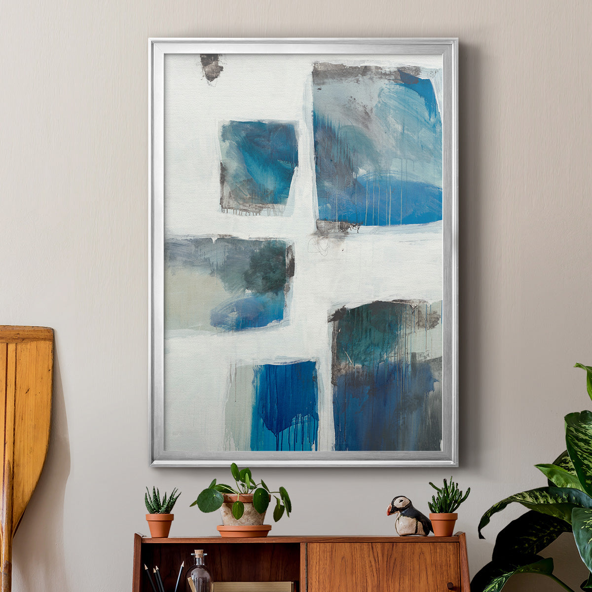 In This Together - Modern Framed Canvas Print